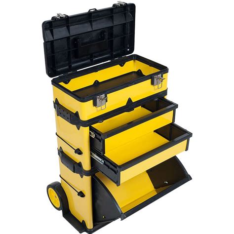 metal rolling portable tool box|portable tool box with drawers.